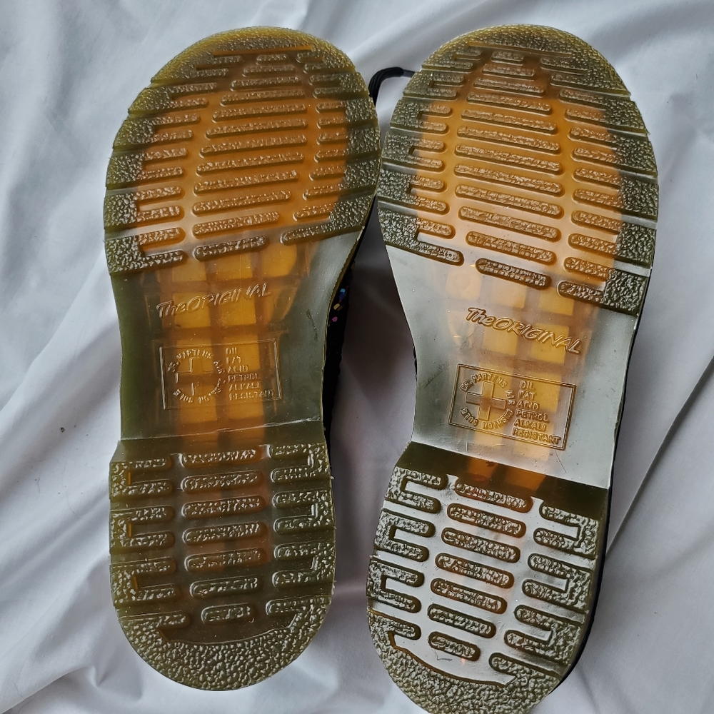 ποΈ Dr Martens 1461 Rainbow Sequins Oxford shoes 7 - Picture 12 of 16